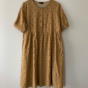Roolee Polka Dot A-Line Dress